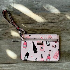 NWOT Kate Spade Champagne Wristlet